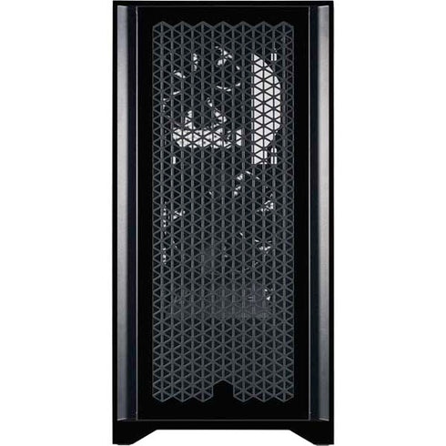 University of Georgia Bulldogs Mascot Corsair 4000D Tempered Glass Mid-Tower ATX Case Skin